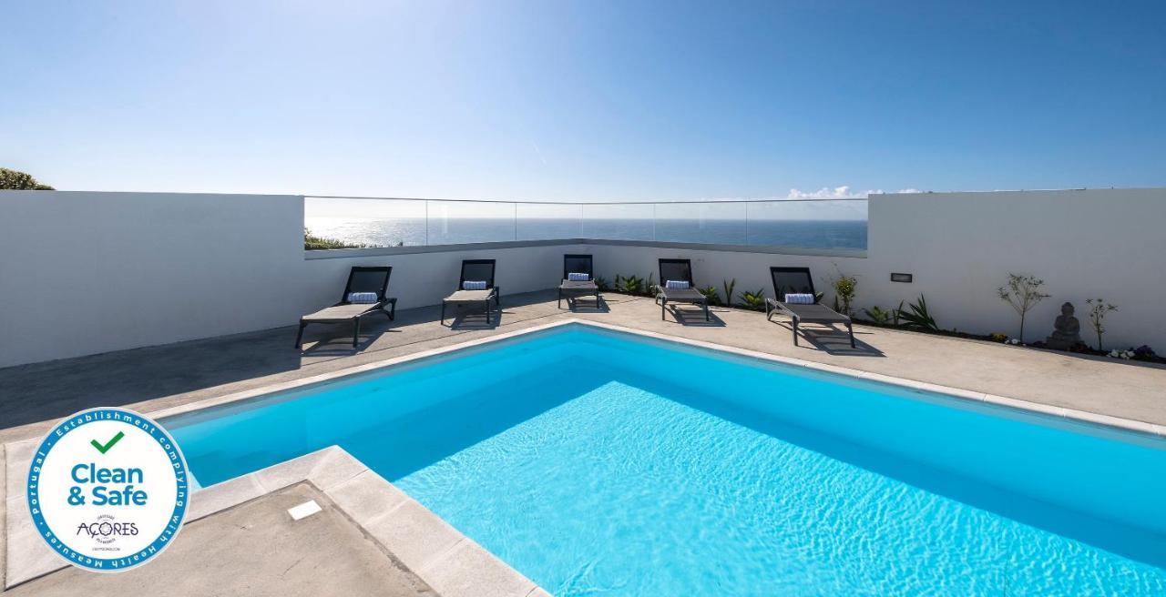 Casa Celeste - Deluxe Ocean View/Heated Pool Ponta Garca Buitenkant foto