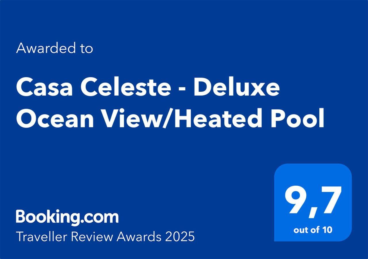 Casa Celeste - Deluxe Ocean View/Heated Pool Ponta Garca Buitenkant foto